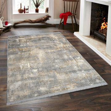 Covor, Notta 1107 , 160x230 cm, 60% polipropilena/40% poliester, Gri / Bej / Crem