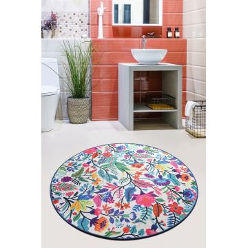Covor, Pictura, 50% catifea/50% poliester, Multicolor