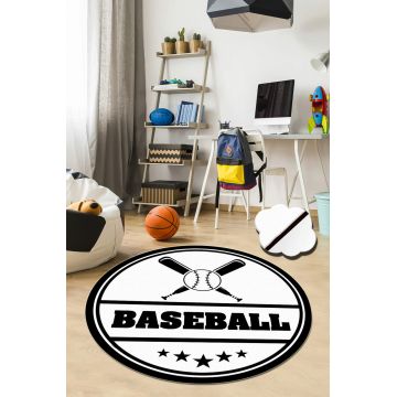 Covor, Baseball , Catifea, Multicolor