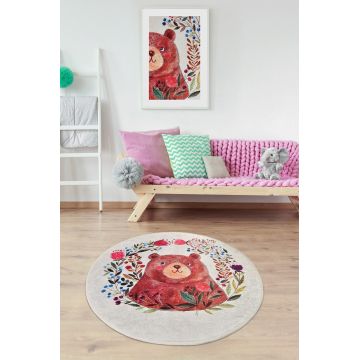 Covor, Bears Garden  , 50% catifea/50% poliester, Multicolor