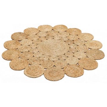 Covor, Ca-111 Natural Xw, 150x150 cm, Iuta, Bej Covor, Ca-111 Natural Xw, 150x150 cm, Iuta, Bej