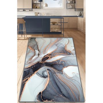 Covor, Colore Misto 80 x 150, 80x150 cm, 50% catifea/50% poliester, Multicolor