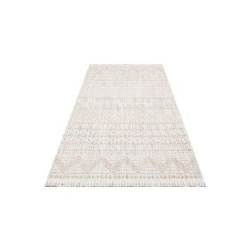 Covor, Czy 02, 80x300 cm, Poliester, Gri / Bej
