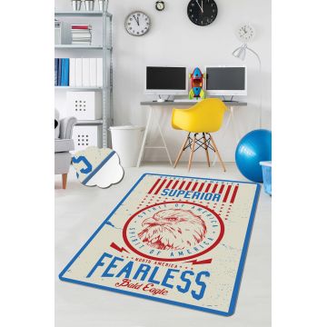 Covor, Fearless  , 80x150 cm, Catifea, Multicolor