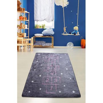 Covor, Hopscotch, 200x290 cm, Catifea, Multicolor ieftin