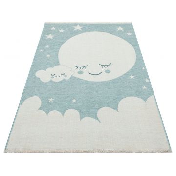 Covor, Nb 02 Blue , 115x180 cm, Poliester, Albastru Covor, Nb 02 Blue , 115x180 cm, Poliester, Albastru