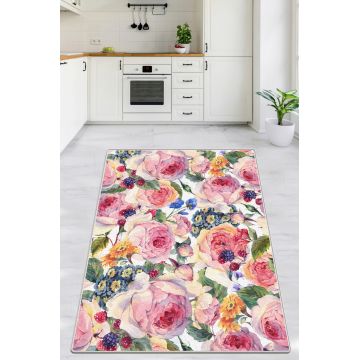 Covor, Rubesco Djt , 80x120 cm, 50% catifea/50% poliester, Multicolor