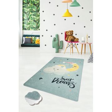 Covor, Sweet Dreams  , 100x160 cm, Catifea, Multicolor ieftin