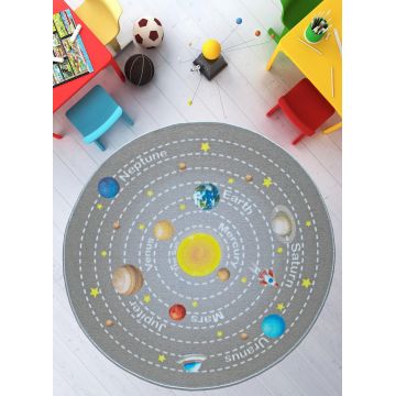 Covor, Universe, Poliamida, Multicolor Covor, Universe, Poliamida, Multicolor