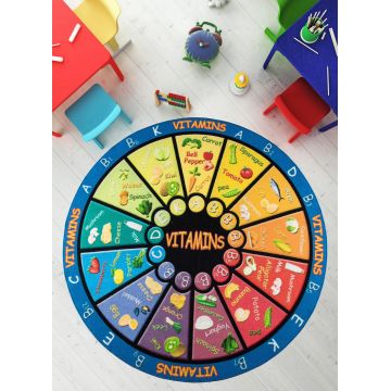 Covor, Vitamins, Poliamida, Multicolor Covor, Vitamins, Poliamida, Multicolor