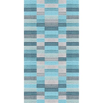 Covor albastru lavabil 80x150 cm Hali – Vitaus