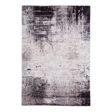 Covor Floorita Klimt Grey, 80 x 150 cm