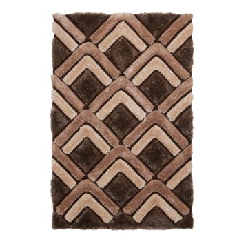 Covor Think Rugs Noble House, 120 x 170 cm, maro