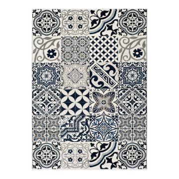 Covor Universal Indigo Azul Mecho, 120 x 170 cm, albastru