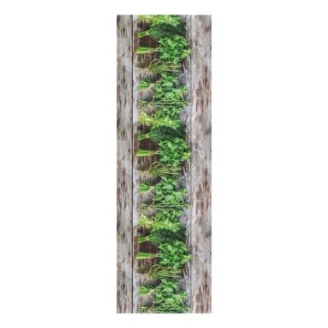 Traversă Floorita Aromatica, 58 x 115 cm, maro-verde