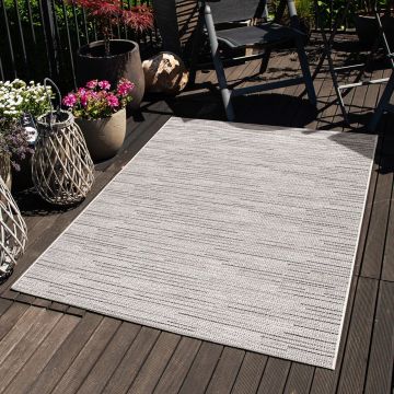 Covor, 02043A, 80x150 cm, Polipropilena, Crem / Antracit Covor, 02043A, 80x150 cm, Polipropilena, Crem / Antracit