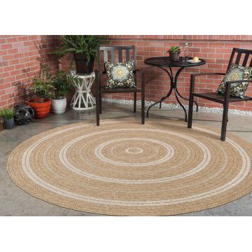 Covor, 08863A, 200x200 cm, Polipropilena, Crem Covor, 08863A, 200x200 cm, Polipropilena, Crem