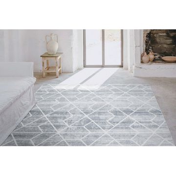 Covor, 38593A Bohemian, 160x230 cm, Polipropilena, Albastru ieftin