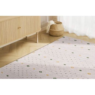 Covor, 45621 Milas, 120x180 cm, Acril, Galben