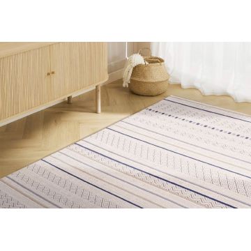 Covor, 45628 Milas, 120x180 cm, Acril, Albastru navy