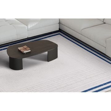 Covor, 45898 Neva, 200x290 cm, Acril, Albastru navy