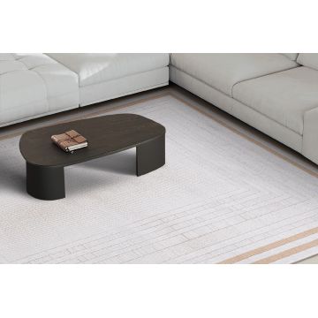 Covor, 45898 Neva, 80x300 cm, Acril, Nurcă / cămilă