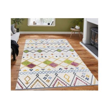 Covor, 4021A, 80x150 cm, Catifea, Multicolor