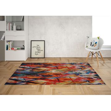 Covor, Ansley, 80x150 cm, Poliester, Multicolor