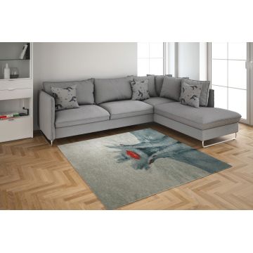 Covor, Oaklee, 80x150 cm, Poliester, Multicolor