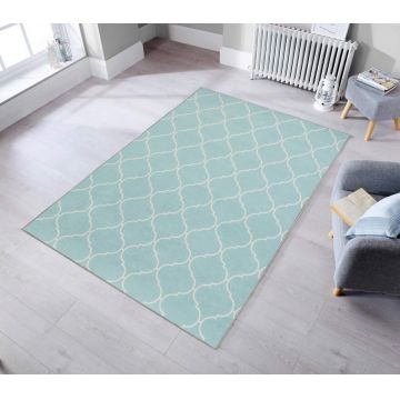 Covor, Tadeo, 100x200 cm, Poliester, Multicolor