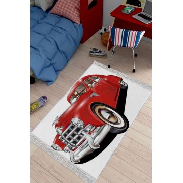 Covor, ELS573, 100x200 cm, Catifea, Multicolor