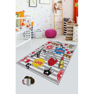 Covor, HMNT110, 80x150 cm, Poliester, Multicolor