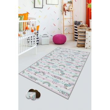 Covor, HMNT158, 80x150 cm, Poliester, Multicolor