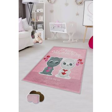 Covor, KHMFESTO0026KEÇE, 80x120 cm, Poliester, Multicolor ieftin