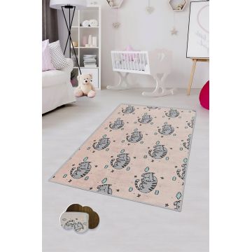 Covor, KHMFESTO0027KEÇE, 80x120 cm, Poliester, Multicolor ieftin