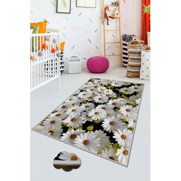 Covor de hol, HMNT521, 100x150 cm, Poliester, Multicolor ieftin