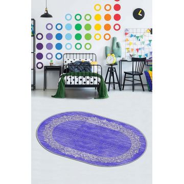 Covor de hol, HMNT903, 100x150 cm, Poliester, Multicolor