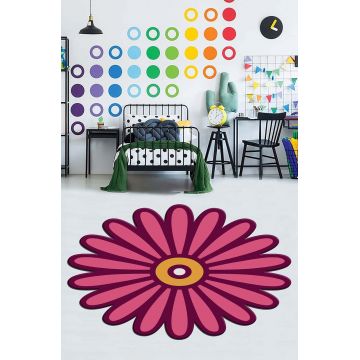 Covor de hol, HMNT940, 100x150 cm, Poliester, Multicolor