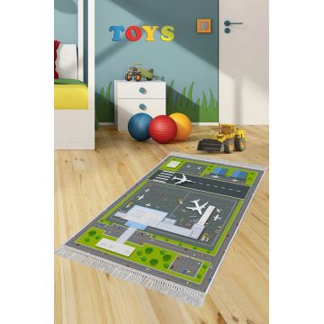 Covor, ELS633, 140x220 cm, Catifea, Multicolor Covor, ELS633, 140x220 cm, Catifea, Multicolor
