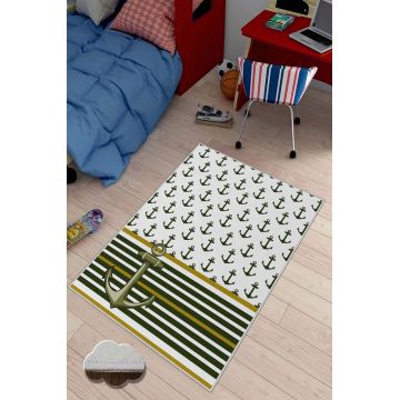 Covor, HMNT482, 80x120 cm, Poliester, Multicolor ieftin