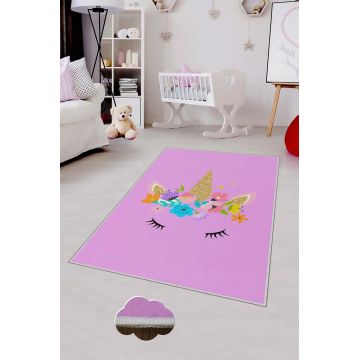 Covor, HMNT486, 80x120 cm, Poliester, Multicolor ieftin