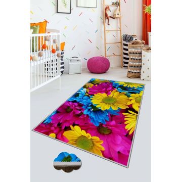 Covor pentru copii, HMNT505, 60x100 cm, Multicolor