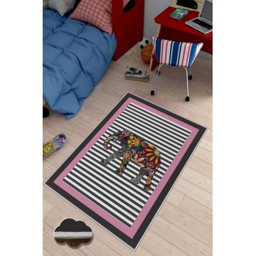 Covor pentru copii, HMNT524, 60x100 cm, Multicolor