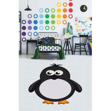 Covor pentru copii, HMNT939, 80x50 cm, Multicolor