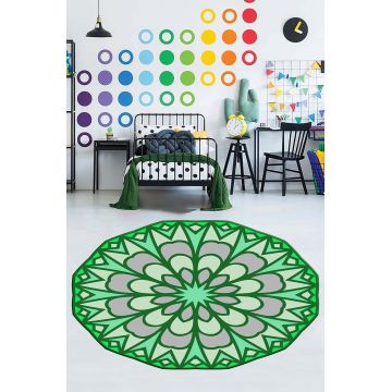 Covor pentru copii, HMNT946, 80x50 cm, Multicolor