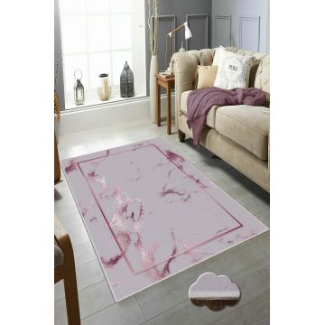 Covor, HMNT599, 80x150 cm, Poliester, Multicolor