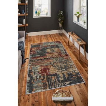 Covor, HMNT602, 80x150 cm, Poliester, Multicolor