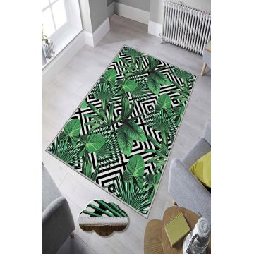 Covor, HMNT839, 80x150 cm, Poliester, Multicolor