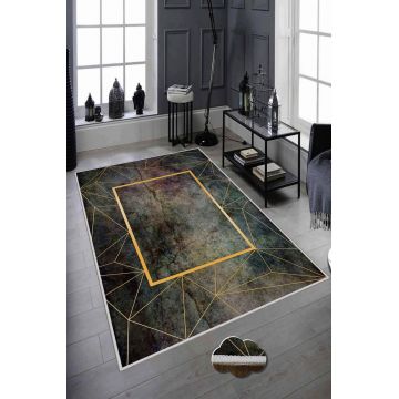 Covor, HMNT897, 80x150 cm, Poliester, Multicolor