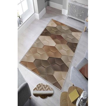 Covor, HMNT852, 120x180 cm, Poliester, Multicolor ieftin